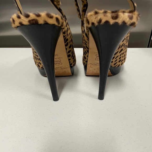 ❤️SOLD❤️Jimmy Choo cheetah heels 36.5 - Picture 3 of 3
